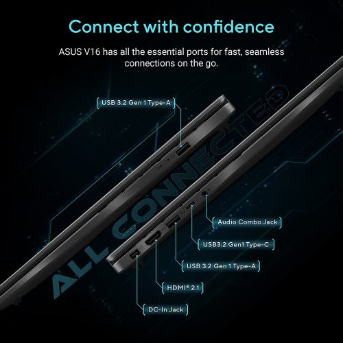 ASUS Vivobook 16in i7 16GB 1TB RTX 5070 Bundle — 16" IPS, Intel 7 240H processor., GeForce RTX 5070 graphics card with 8 - Image 10