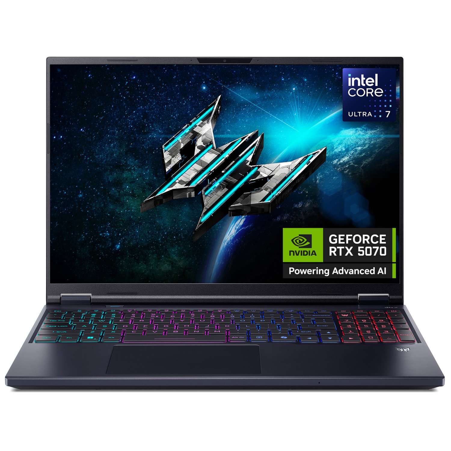 Acer Predator Helios Neo 16in AI U7 16Gb 1TB RTX5070 — 16" IPS, Intel Ultra 7 255HX processor., 16 GB RAM, 1TB - Image 1