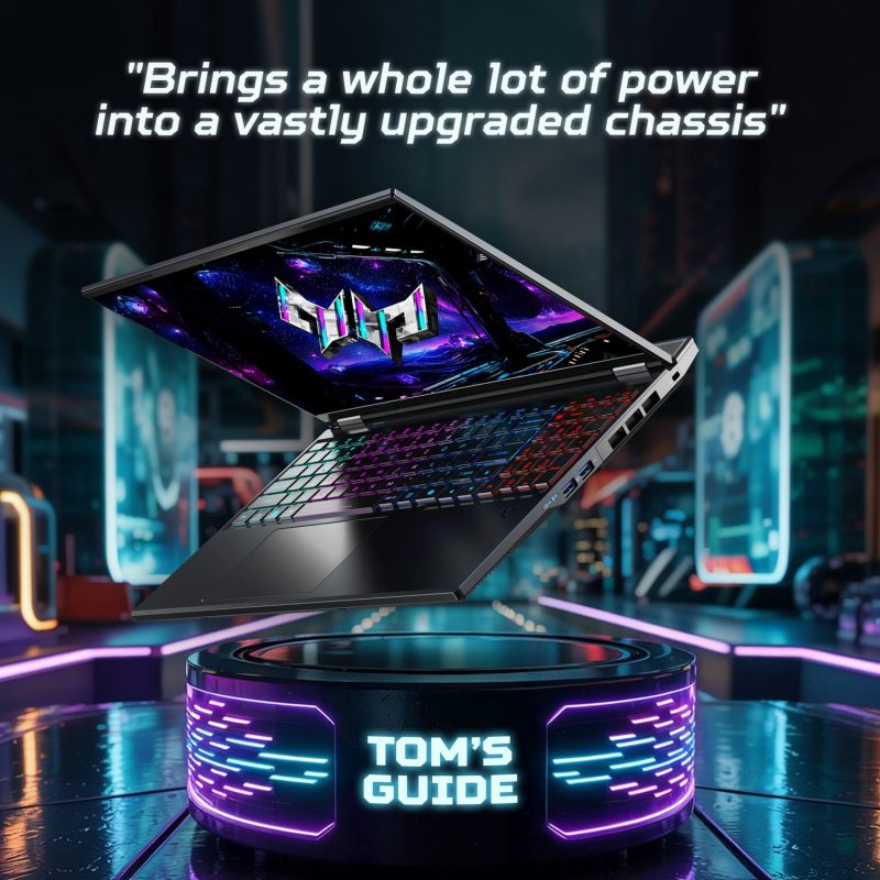 Acer Predator Helios Neo 16in AI U7 16Gb 1TB RTX5070 — 16" IPS, Intel Ultra 7 255HX processor., 16 GB RAM, 1TB