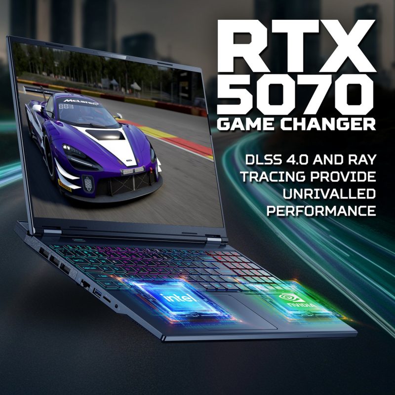 Acer Predator Helios Neo 16in AI U7 16Gb 1TB RTX5070 — 16" IPS, Intel Ultra 7 255HX processor., 16 GB RAM, 1TB