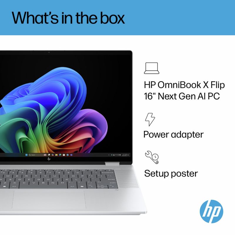 HP OmniBook X Flip 16in Ultra 5 16GB 512GB - Grey