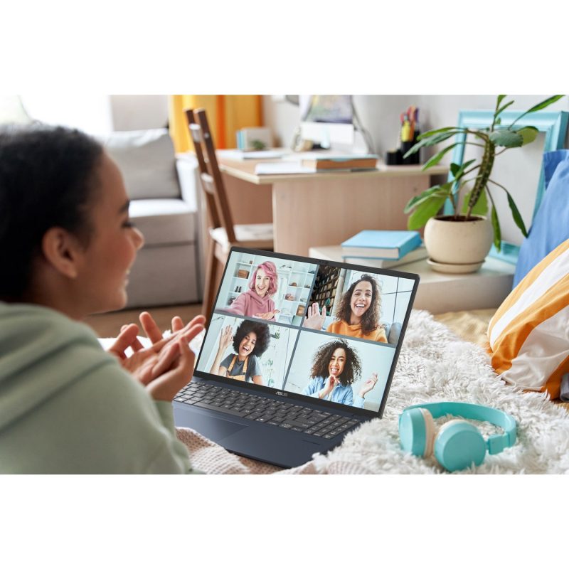 ASUS Vivobook AI 16in Ryzen 5 16GB 512GB - Blue — 16" IPS, AMD Ryzen 5 RYZEN AI 5 330 processor., Radeon AMD Radeon grap