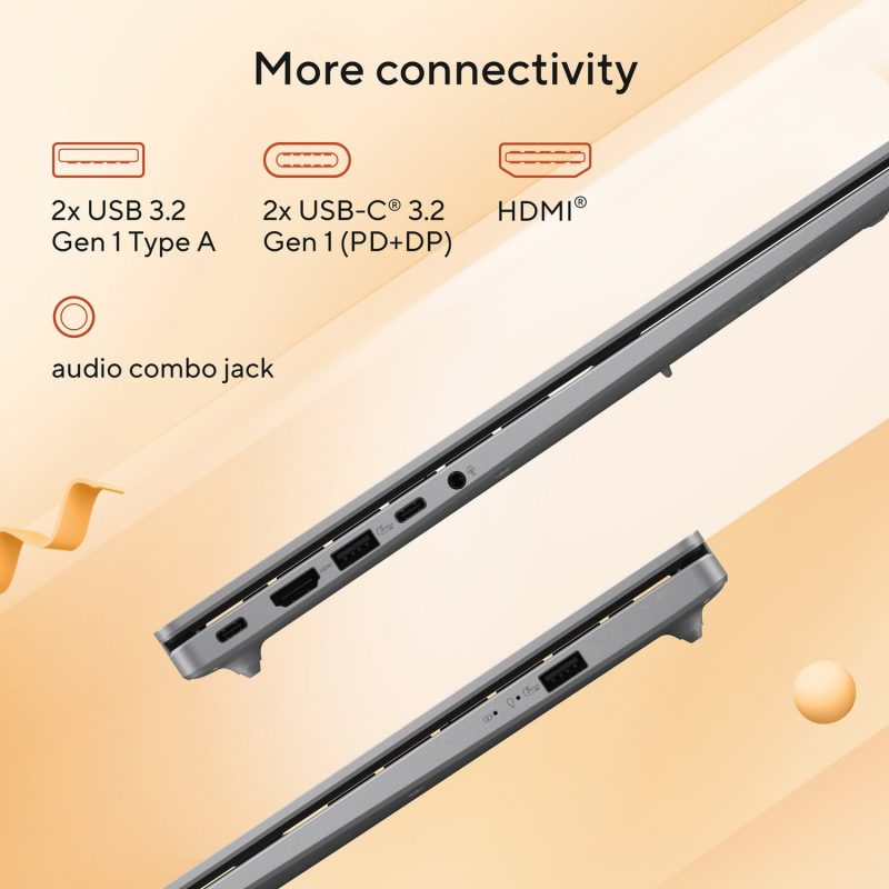 ASUS Vivobook AI 16in Ryzen 5 16GB 512GB - Blue — 16" IPS, AMD Ryzen 5 RYZEN AI 5 330 processor., Radeon AMD Radeon grap