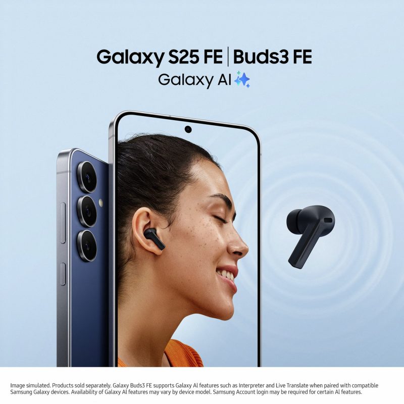 Samsung Galaxy S25 FE 128GB AI Mobile Phone - White — 128GB, 6.7" Dynamic AMOLED 2X, 5G (White)