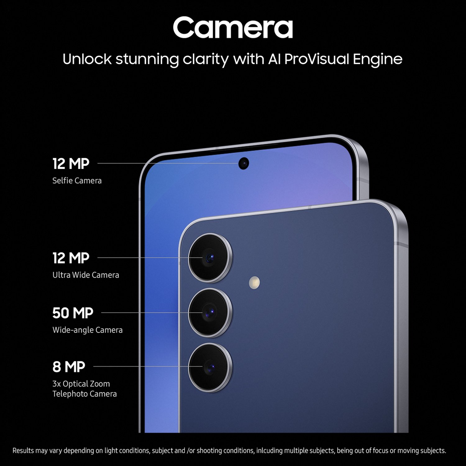 Samsung Galaxy S25 FE 128GB AI Mobile - Jetblack — 128GB, 6.7" Dynamic AMOLED 2X, 5G (Jetblack) - Image 4