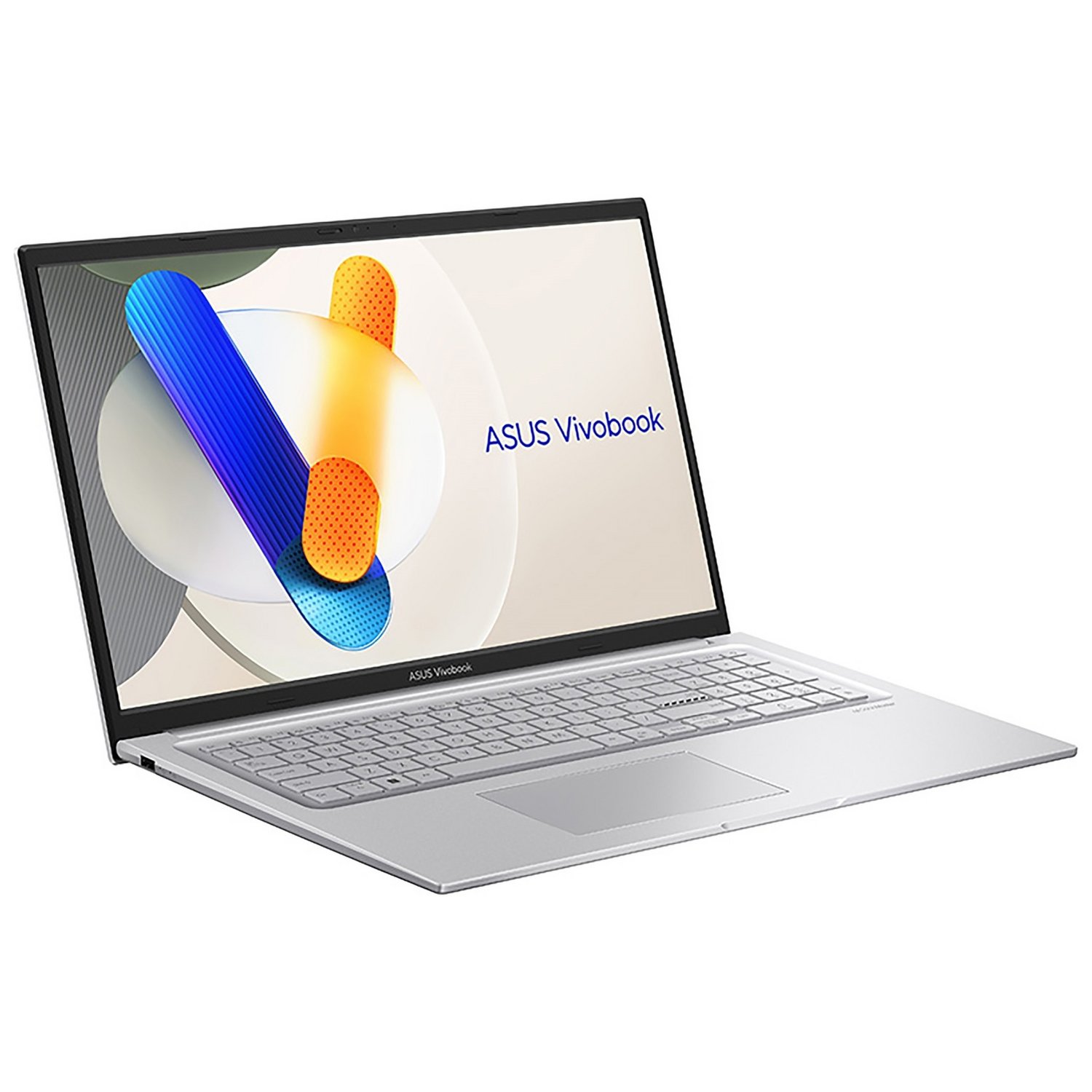 ASUS Vivobook 17 17.3in i5 8GB 512GB - Silver — 17.3" IPS, Intel 5 120U processor., 8 GB RAM, 512GB - Image 1