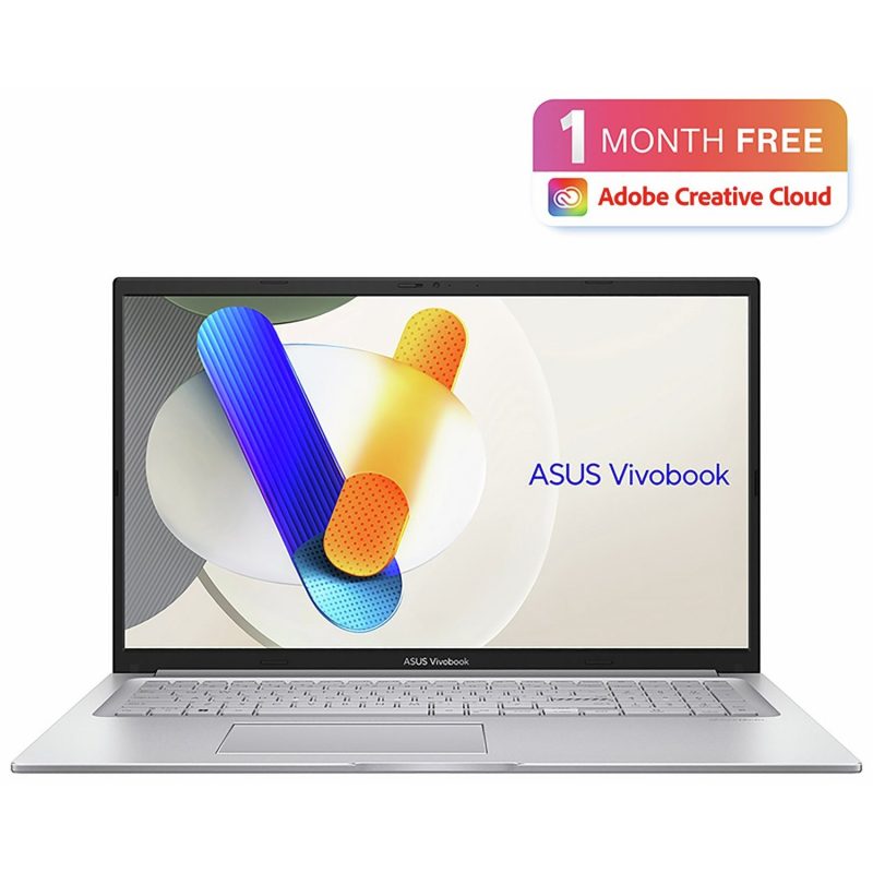 ASUS Vivobook 17 17.3in i5 8GB 512GB - Silver — 17.3" IPS, Intel 5 120U processor., 8 GB RAM, 512GB