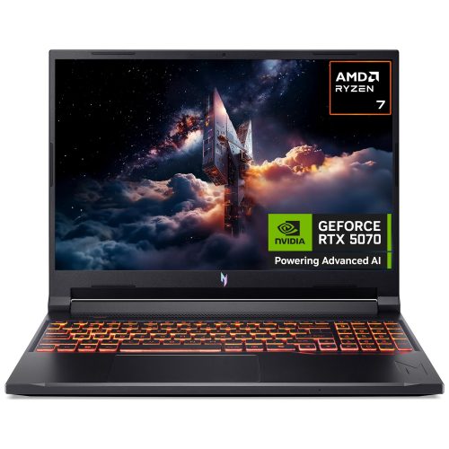 Acer Nitro V16 16in Ryzen AI 7 16GB 1TB RTX5070 — 16" IPS, AMD Ryzen 7 260 processor., 16 GB RAM, 1TB