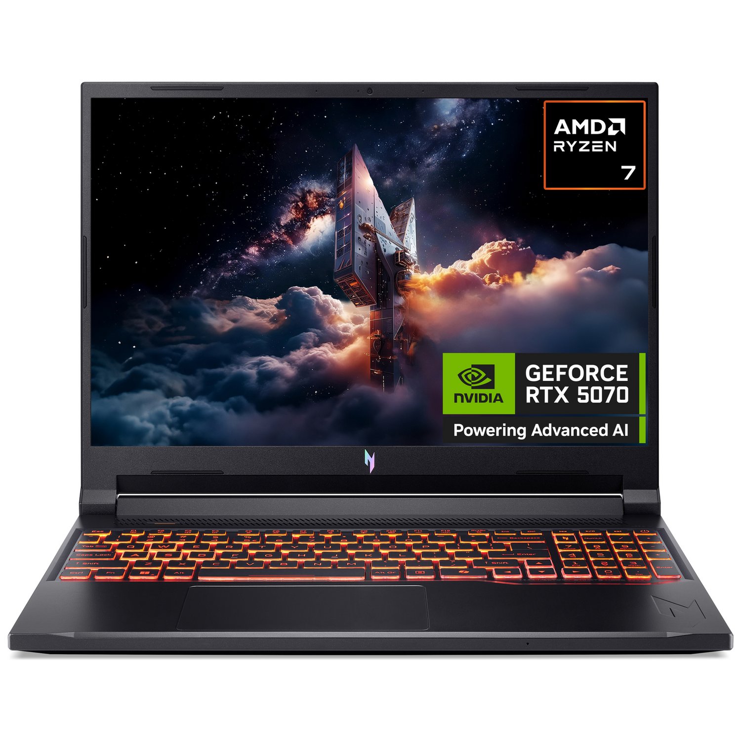 Acer Nitro V16 16in Ryzen AI 7 16GB 1TB RTX5070 — 16" IPS, AMD Ryzen 7 260 processor., 16 GB RAM, 1TB - Image 1