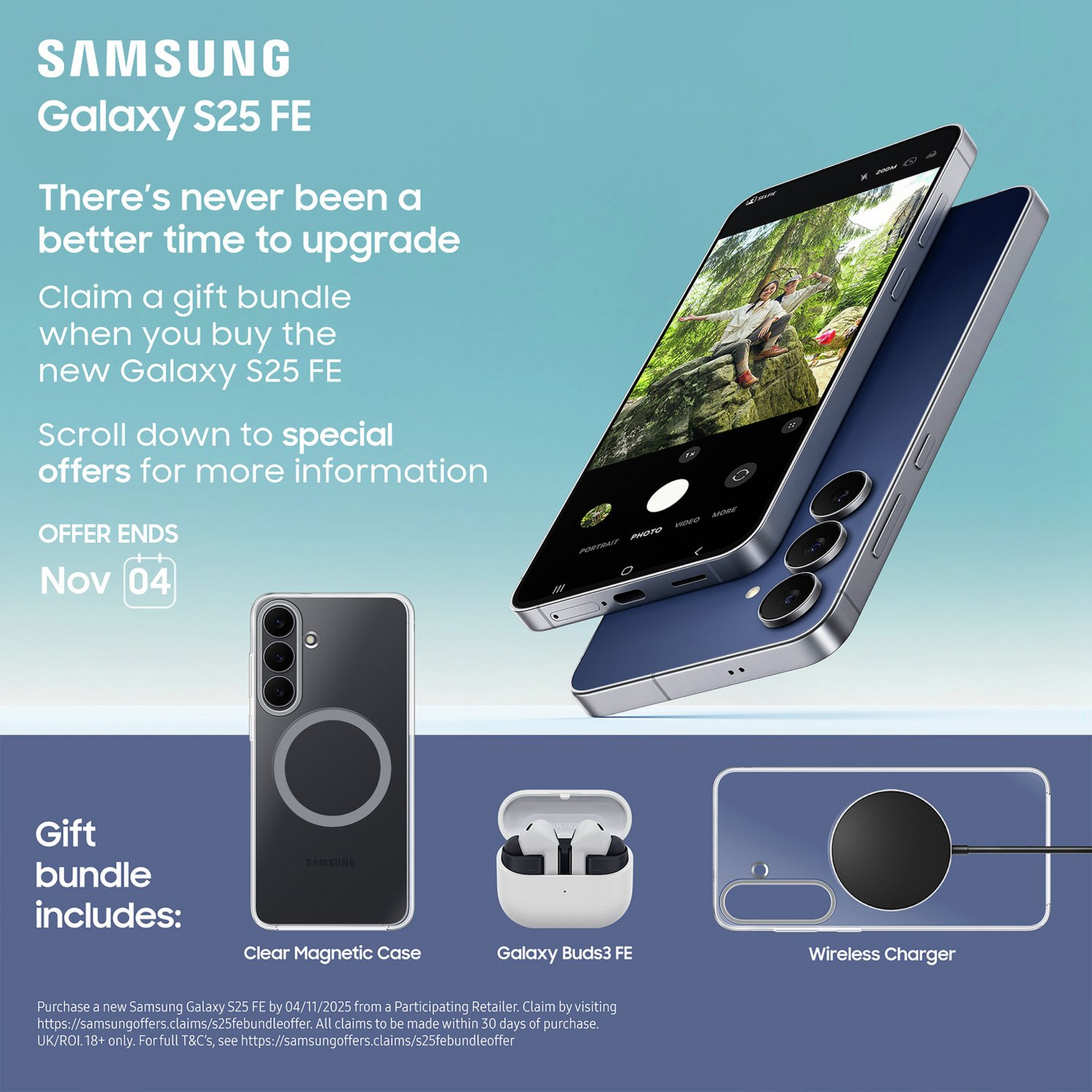 Samsung Galaxy S25 FE 128GB AI Mobile Phone - Navy — 128GB, 6.7" Dynamic AMOLED 2X, 5G (Navy) - Image 2