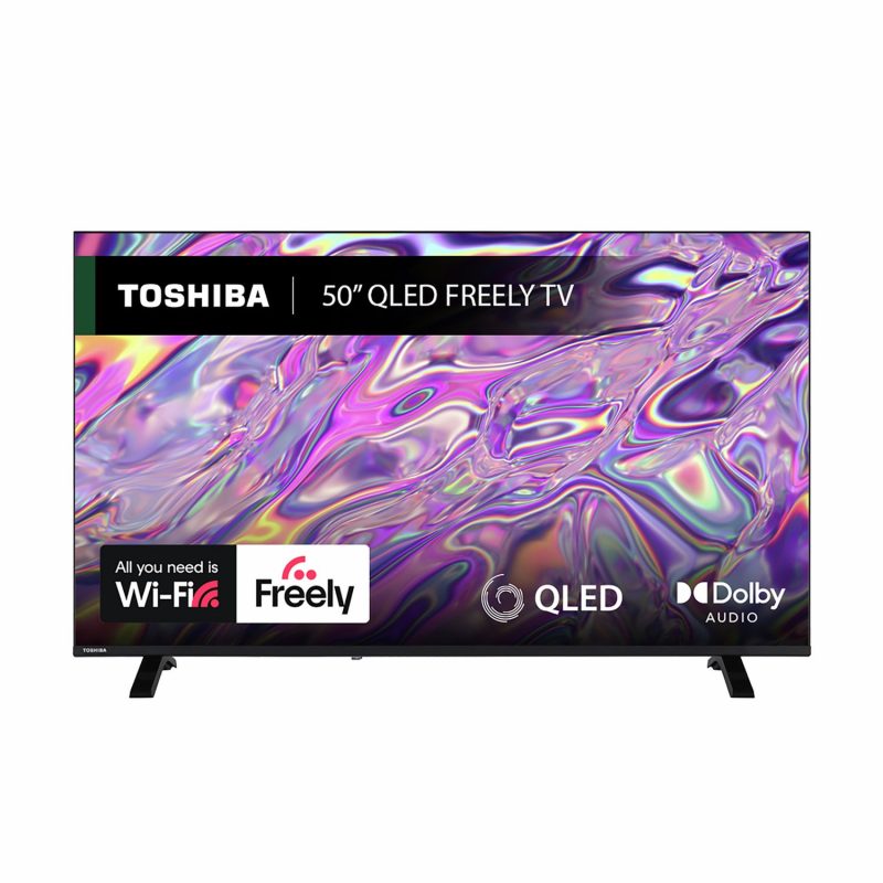 Toshiba 50Inch 50QV1563DB Smart 4K UHD HDR QLED Freely TV