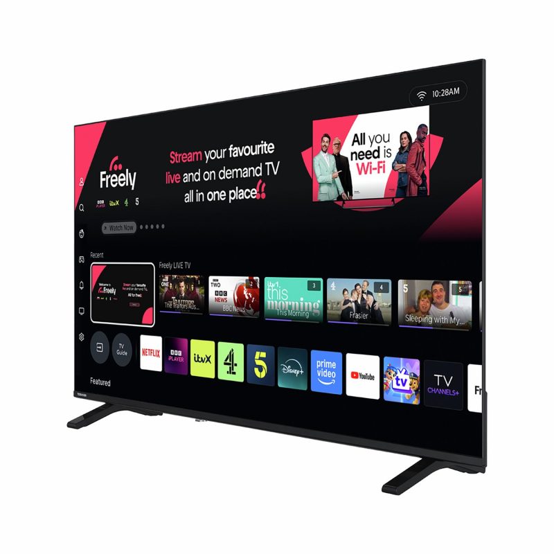 Toshiba 50Inch 50QV1563DB Smart 4K UHD HDR QLED Freely TV