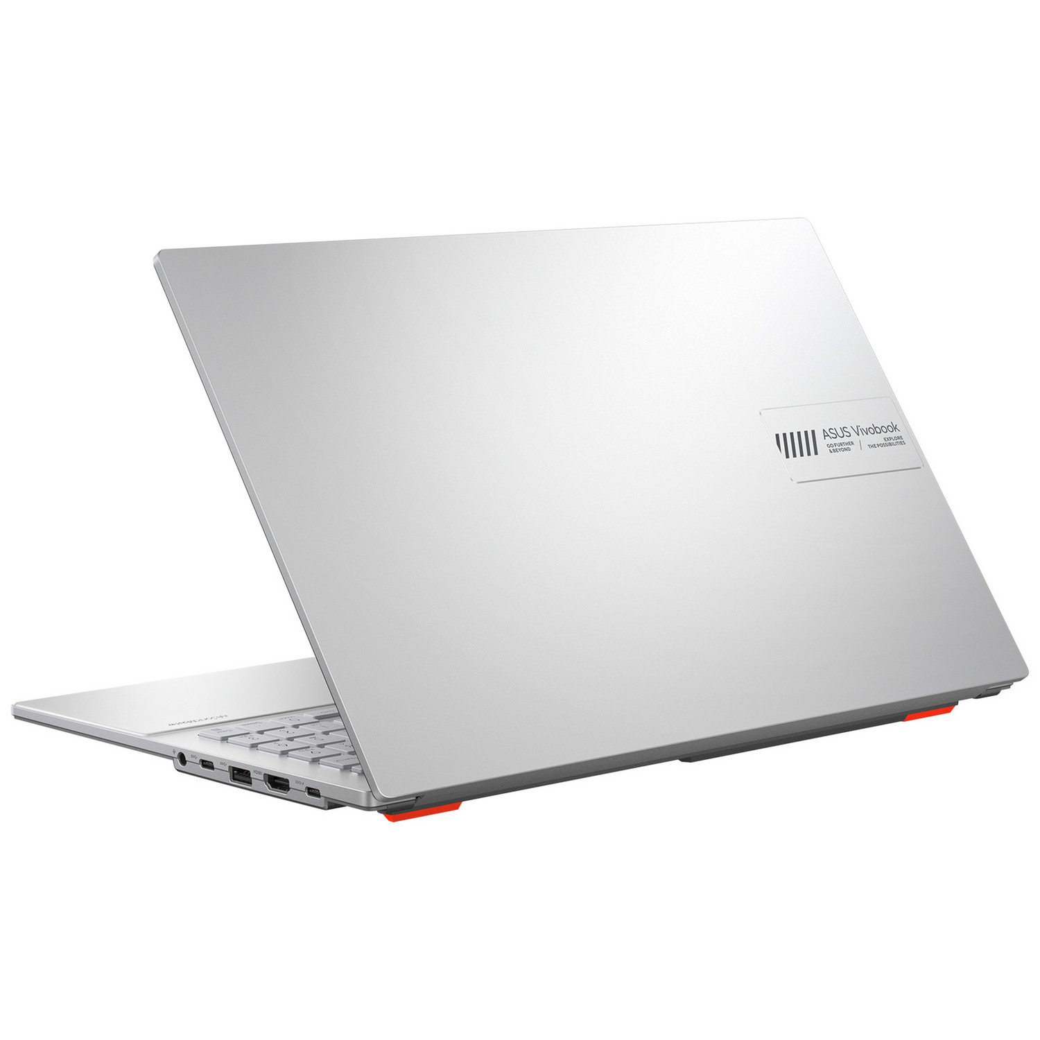 ASUS Vivobook Go 15 15.6in R5 8GB 512GB - Silver — 15.6" IPS, AMD Ryzen 5 7520U processor., Radeon ., 8 GB RAM, 512GB - Image 3