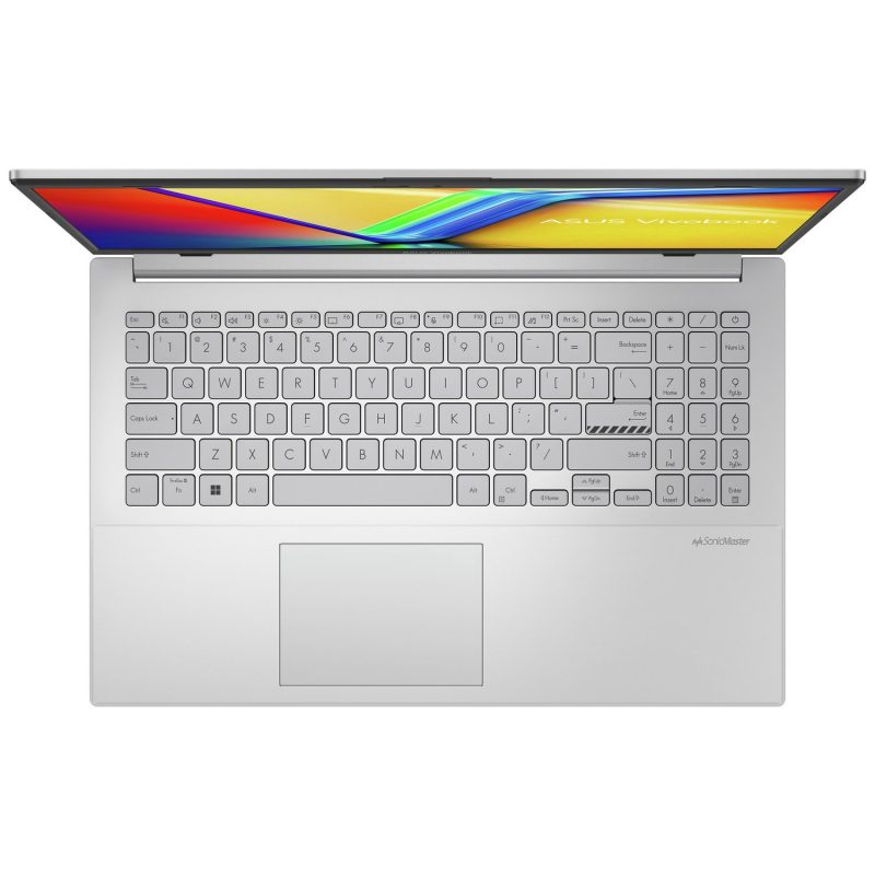 ASUS Vivobook Go 15 15.6in R5 8GB 512GB - Silver — 15.6" IPS, AMD Ryzen 5 7520U processor., Radeon ., 8 GB RAM, 512GB