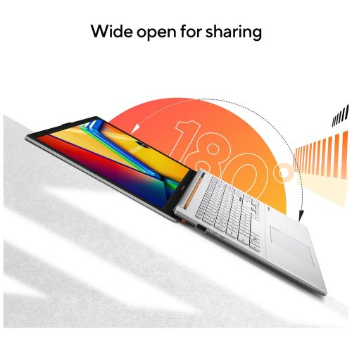 ASUS Vivobook Go 15 15.6in R5 8GB 512GB - Silver — 15.6" IPS, AMD Ryzen 5 7520U processor., Radeon ., 8 GB RAM, 512GB - Image 9