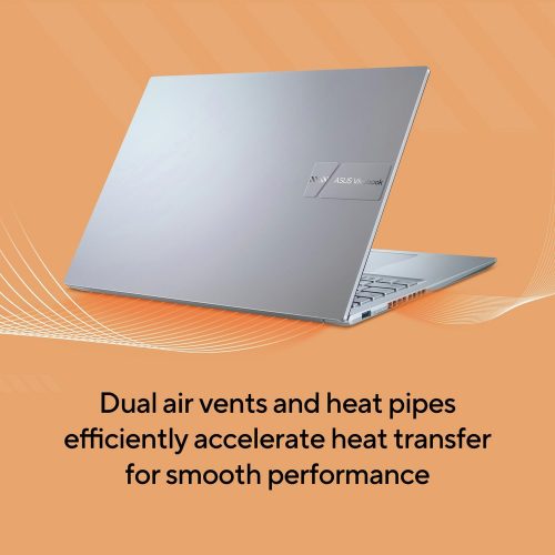 ASUS Vivobook M160 16in R5 16GB 512GB - Silver — 16" IPS, AMD Ryzen 5 7430U processor., Radeon ., 16 GB RAM, 512GB - Image 11