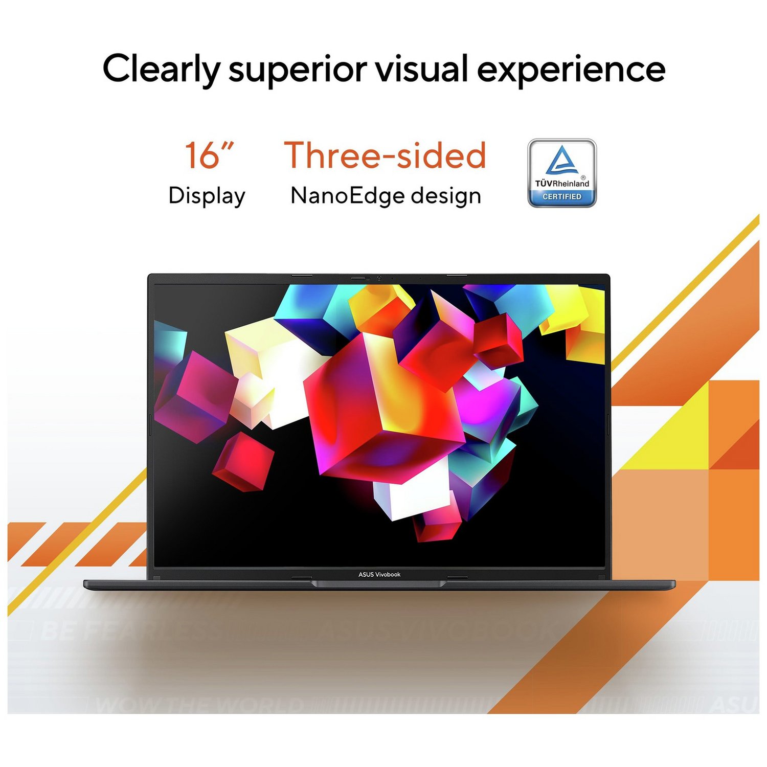 ASUS Vivobook M160 16in R5 16GB 512GB - Silver — 16" IPS, AMD Ryzen 5 7430U processor., Radeon ., 16 GB RAM, 512GB - Image 12