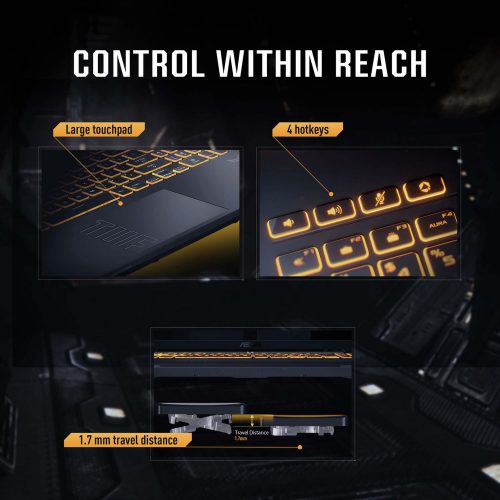 ASUS TUF AI 16in Ryzen 7 16GB 512GB RTX4050 Laptop - Image 6