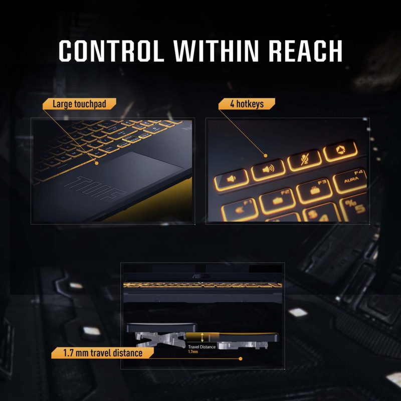 ASUS TUF AI 16in Ryzen 7 16GB 512GB RTX4050 Laptop