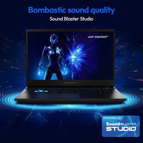 Medion Erazer 15.6in 17 16GB 1TB RTX5060 — 15.6" IPS, Intel 7 250H processor., GeForce RTX 5060 graphics card with 8GB R - Image 3