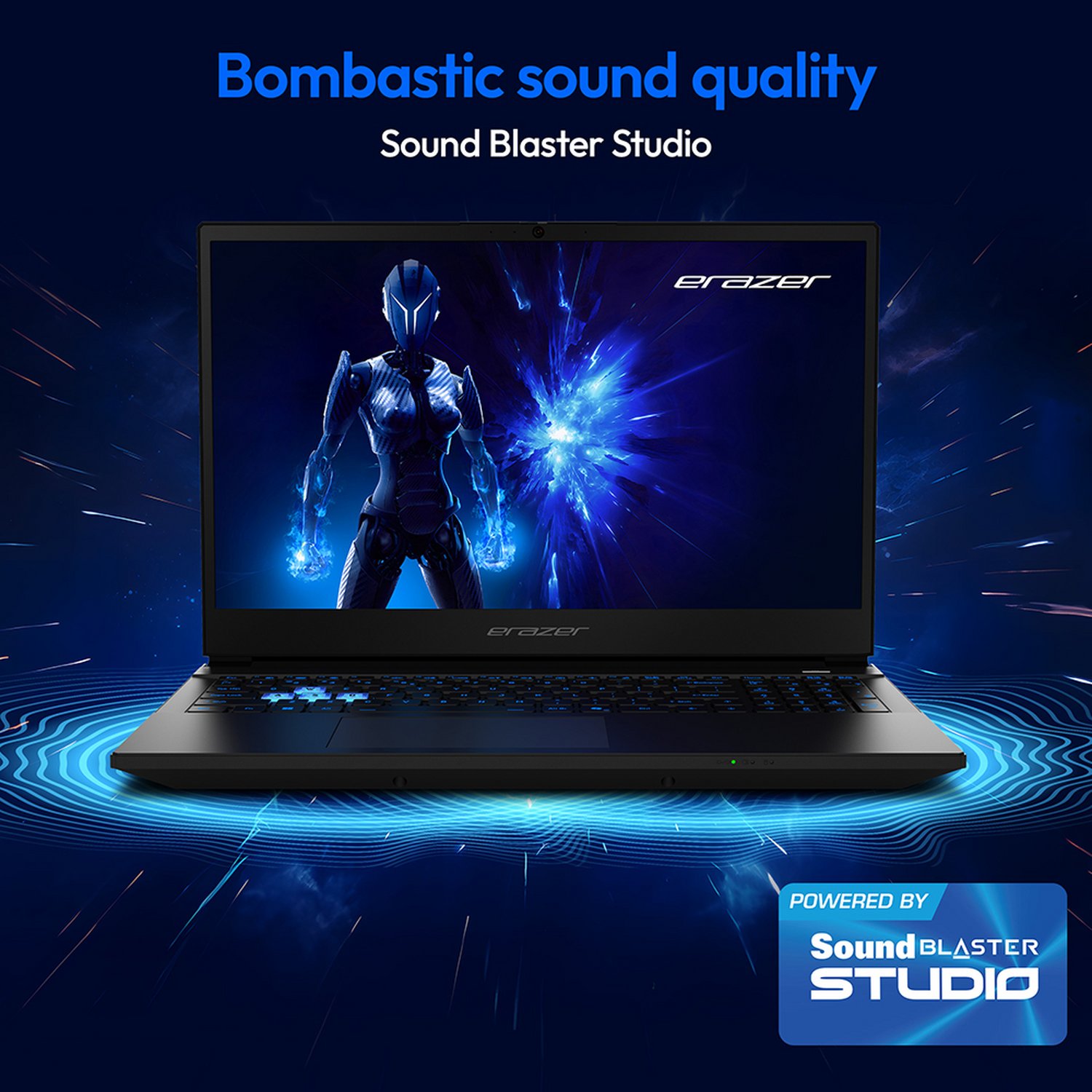 Medion Erazer 15.6in 17 16GB 1TB RTX5060 — 15.6" IPS, Intel 7 250H processor., GeForce RTX 5060 graphics card with 8GB R - Image 3