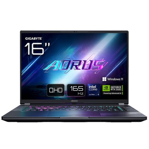 Gigabyte Aorus Elite 16in U9 32GB 2TB RTX5070 — 16" IPS, Intel Ultra 9 275HX processor.,