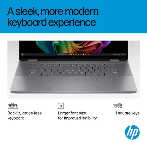 HP OmniBook X Flip 16in Ryzen AI 7 16GB 1TB - Grey — 16" OLED, Radeon 860M graphics card., 16 GB RAM, 1TB - Image 3