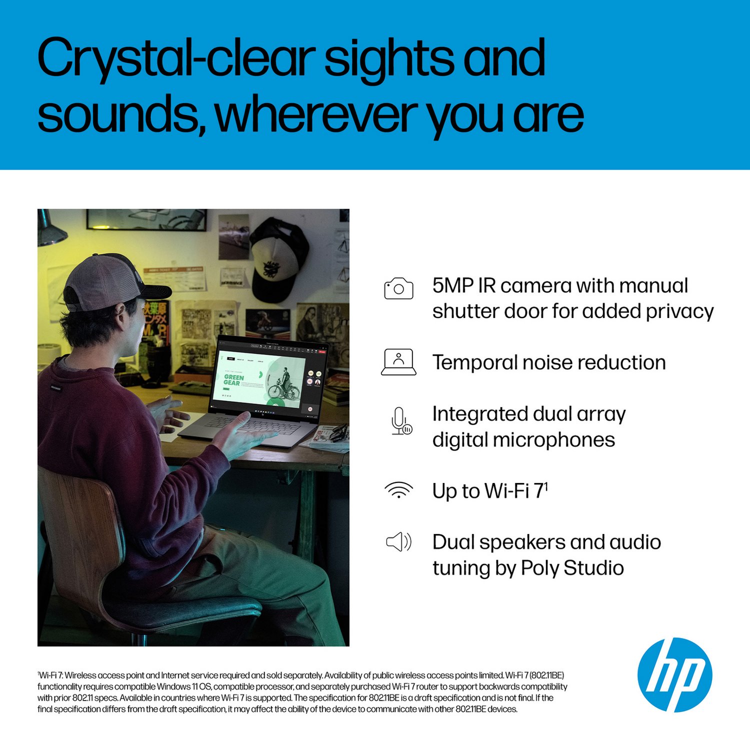 HP OmniBook X Flip 16in Ryzen AI 7 16GB 1TB - Grey — 16" OLED, Radeon 860M graphics card., 16 GB RAM, 1TB - Image 5