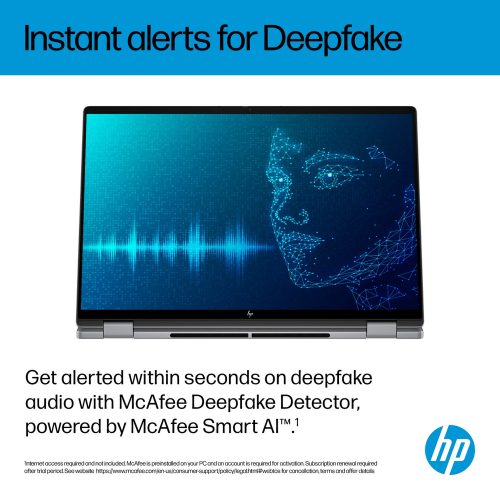 HP OmniBook X Flip 16in Ryzen AI 7 16GB 1TB - Grey — 16" OLED, Radeon 860M graphics card., 16 GB RAM, 1TB - Image 10