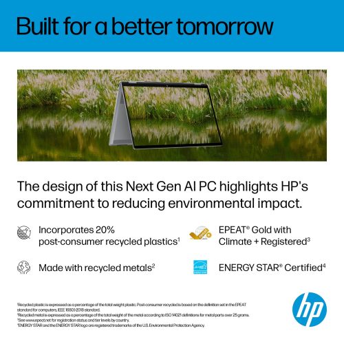 HP OmniBook X Flip 16in Ryzen AI 7 16GB 1TB - Grey — 16" OLED, Radeon 860M graphics card., 16 GB RAM, 1TB - Image 13