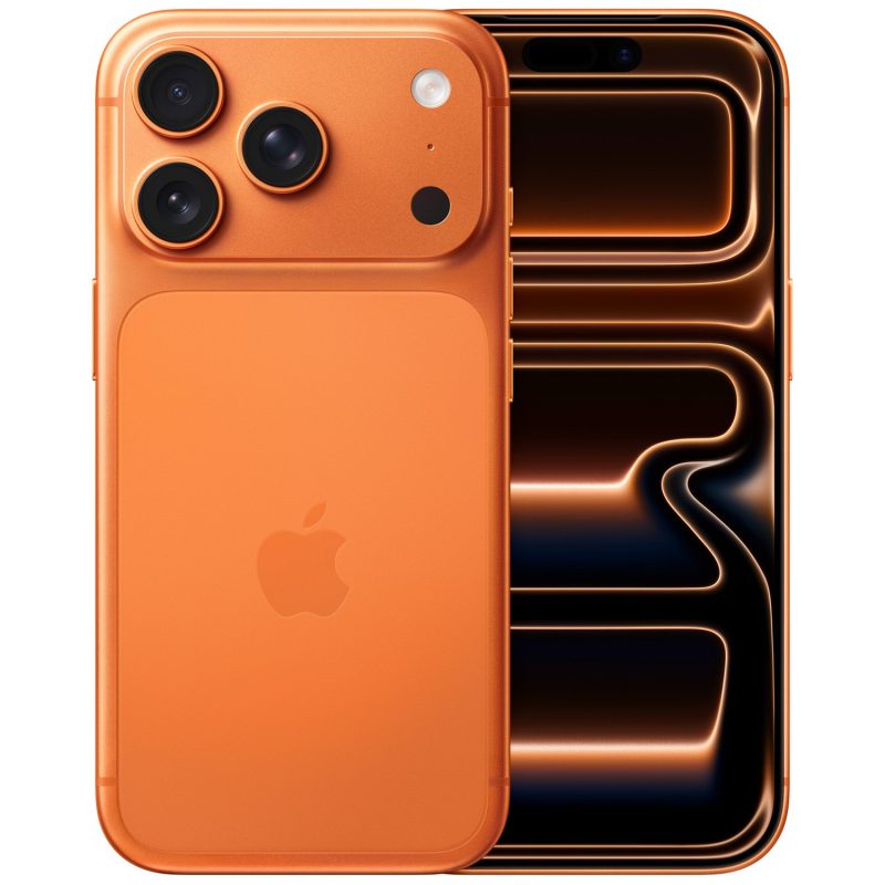 iPhone 17 Pro 5G 256GB AI Phone - Cosmic Orange — 256GB, 6.3" Super Retina XDR, 5G (Cosmic Orange)