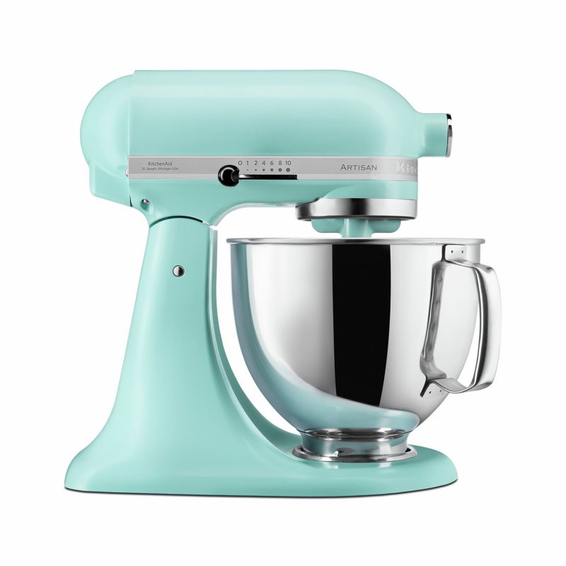 KitchenAid 5KSM125BMI Artisan 4.8L Stand Mixer - Light Blue