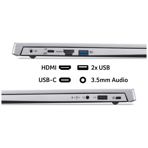 Acer Aspire Lite 15 15.6in i3 8GB 512GB - Silver — 15.6" IPS, Intel 3 N355 processor., 8 GB RAM - Image 6