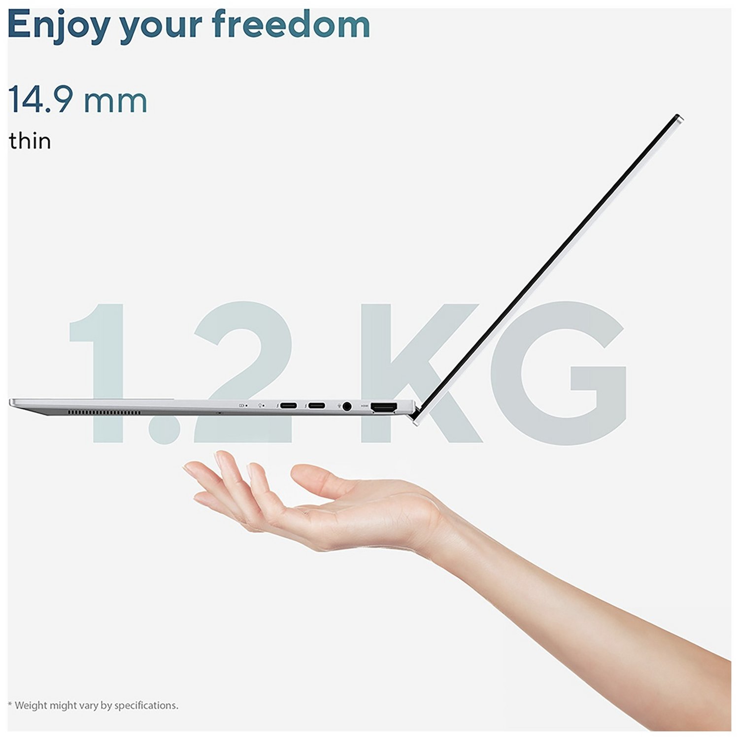 ASUS Zenbook 14in U5 16GB 512GB - Blue - Image 6