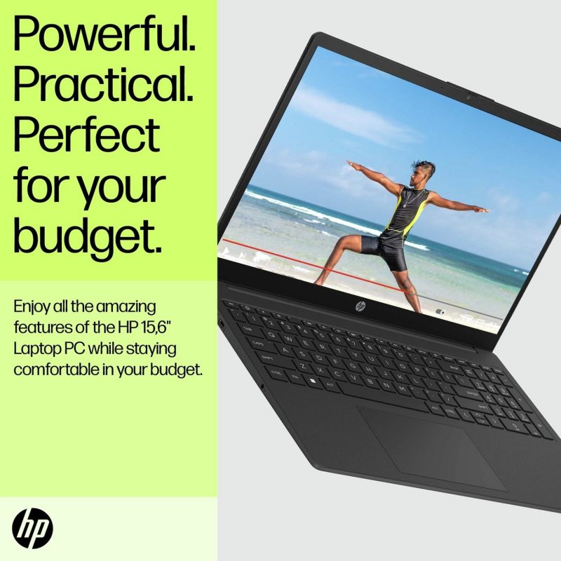 HP BM2V4EA 15.6in i3 4GB 128GB - Black