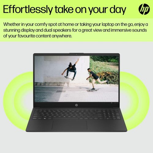 HP BM2V4EA 15.6in i3 4GB 128GB - Black - Image 4