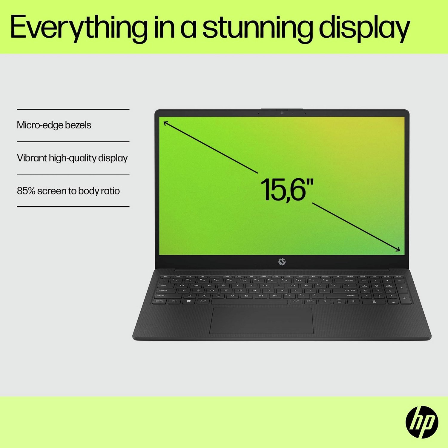 HP BM2V4EA 15.6in i3 4GB 128GB - Black - Image 7