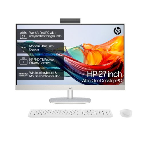 HP 27-cr0000na 27in AMD R7 16GB 512GB All-in-One PC