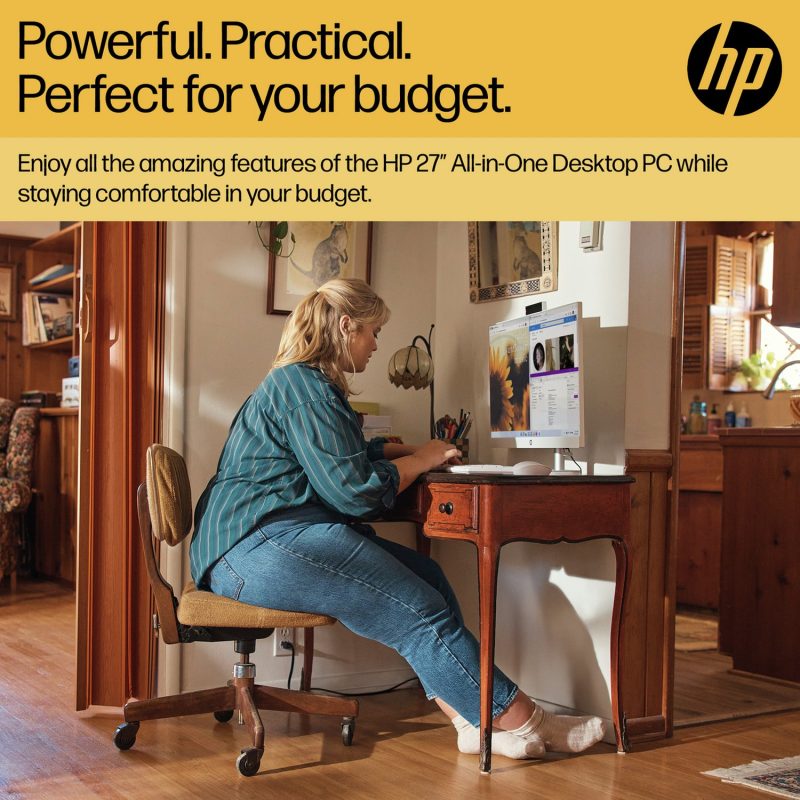 HP 27-cr0000na 27in AMD R7 16GB 512GB All-in-One PC