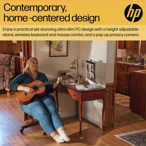 HP 27-cr0000na 27in AMD R7 16GB 512GB All-in-One PC - Image 6