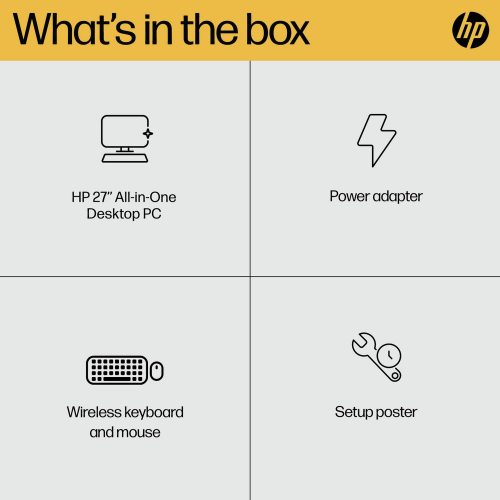 HP 27-cr0000na 27in AMD R7 16GB 512GB All-in-One PC - Image 8