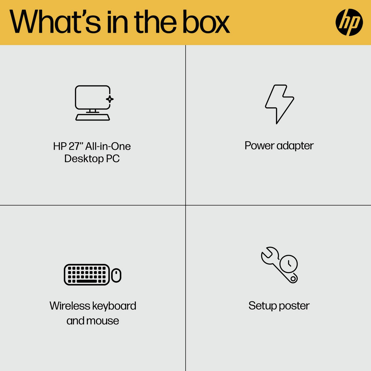 HP 27-cr0000na 27in AMD R7 16GB 512GB All-in-One PC - Image 8