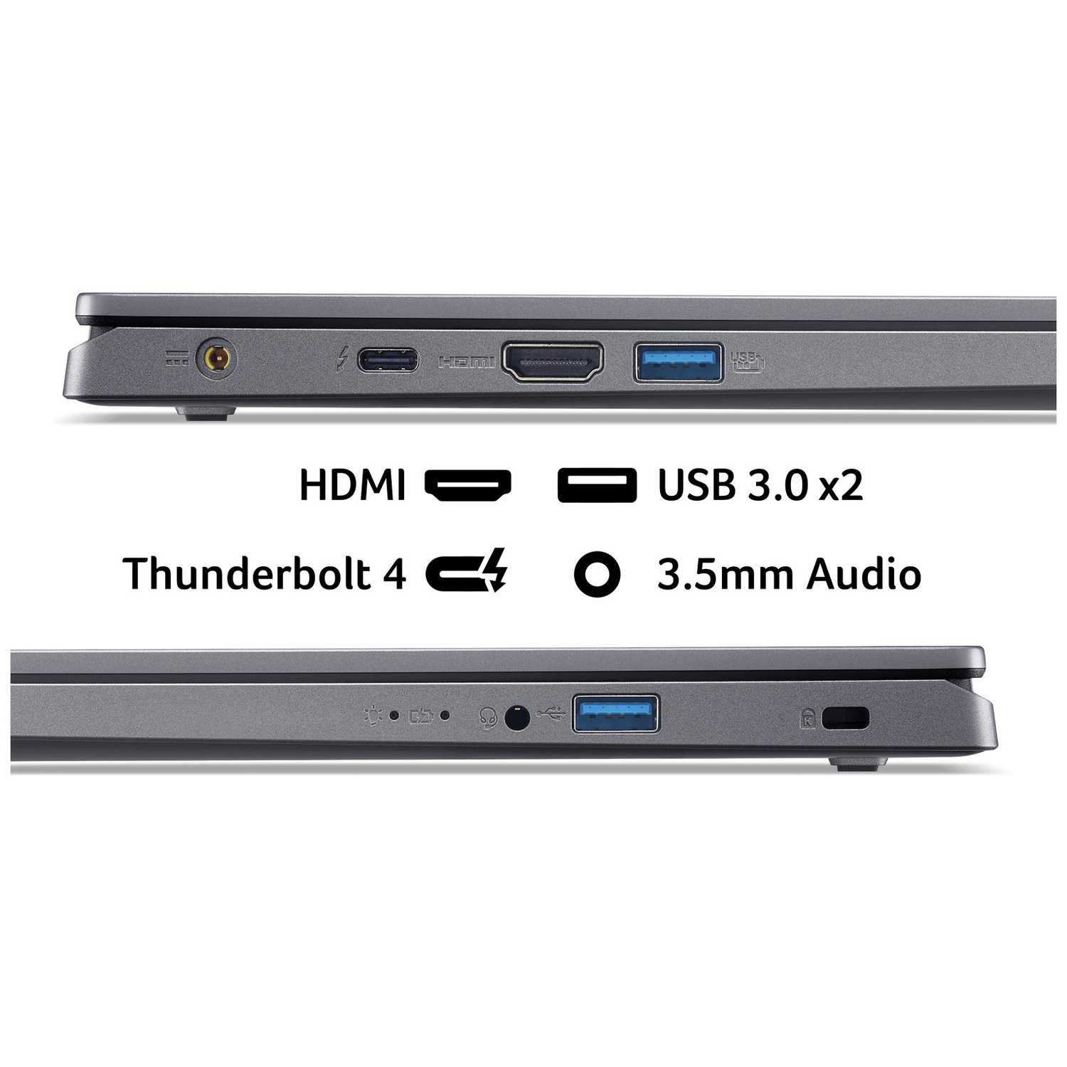 Acer Aspire A15-51M 15.6in i5 16GB 512GB - Grey — 15.6" TN, Intel i5 13420H processor., 16 GB RAM, 512GB - Image 3