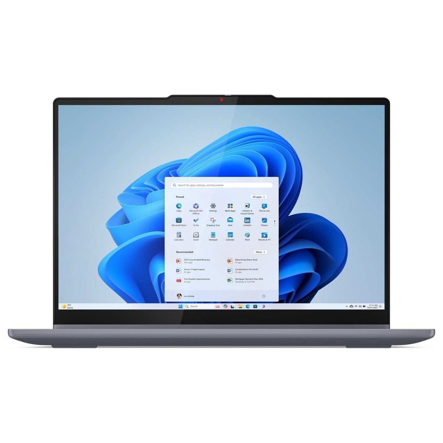 Lenovo Ideapad AI 14in Ryzen 7 24GB 512GB OLED - Grey — 14" OLED, AMD Ryzen AI 7 350 processor., Radeon 860M graphics ca - Image 1