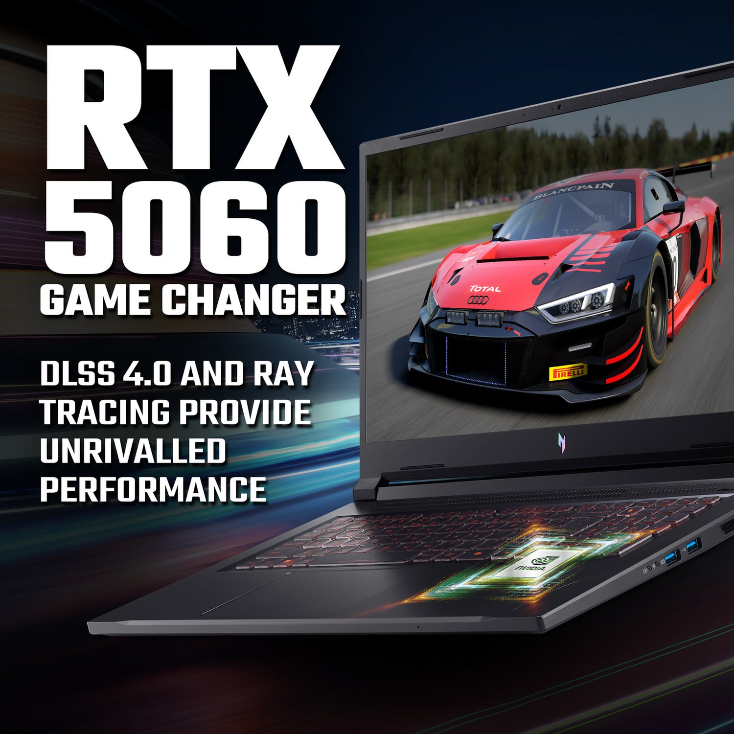 Acer Nitro V17 AI 17.3in Ryzen 7 16GB 1TB RTX5060 — 17" IPS, AMD Ryzen 7 260 processor., 16 GB RAM, 1TB - Image 2