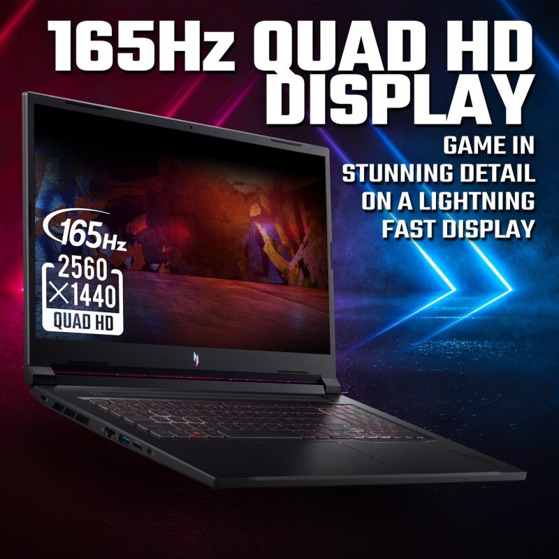 Acer Nitro V17 AI 17.3in Ryzen 7 16GB 1TB RTX5060 — 17" IPS, AMD Ryzen 7 260 processor., 16 GB RAM, 1TB