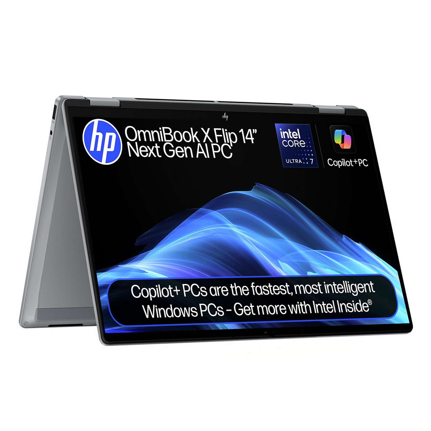 HP OmniBook Flip 14in Intel Core Ultra 7 Processor — 14" OLED, Intel Ultra 7 256V processor., 16 GB RAM, 1TB - Image 1