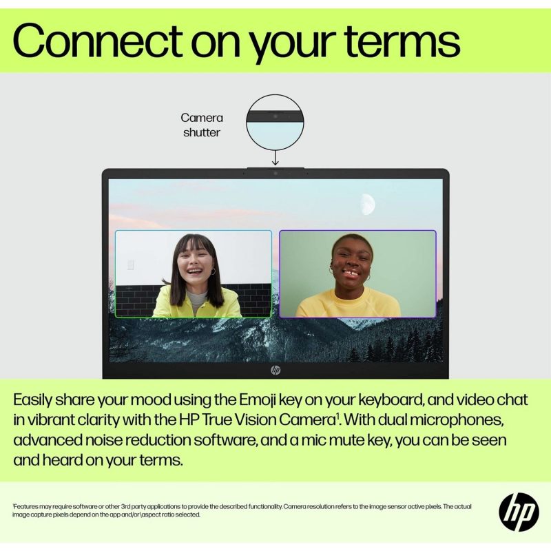 HP BM2W0EA 15.6in i7 16GB 512GB - Black — 15.6" SVA, Intel i7 1355U processor., Intel Iris Xe, 16 GB RAM, 512GB