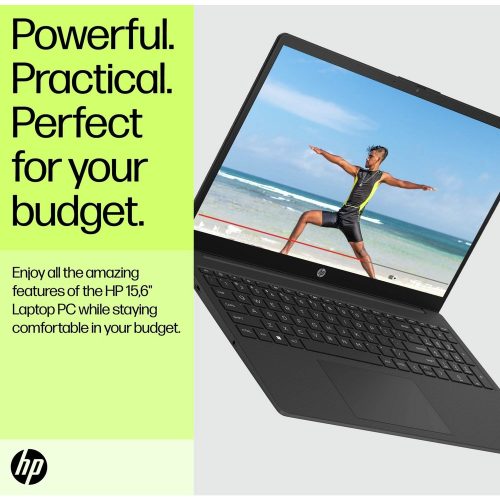 HP BM2W0EA 15.6in i7 16GB 512GB - Black — 15.6" SVA, Intel i7 1355U processor., Intel Iris Xe, 16 GB RAM, 512GB - Image 4