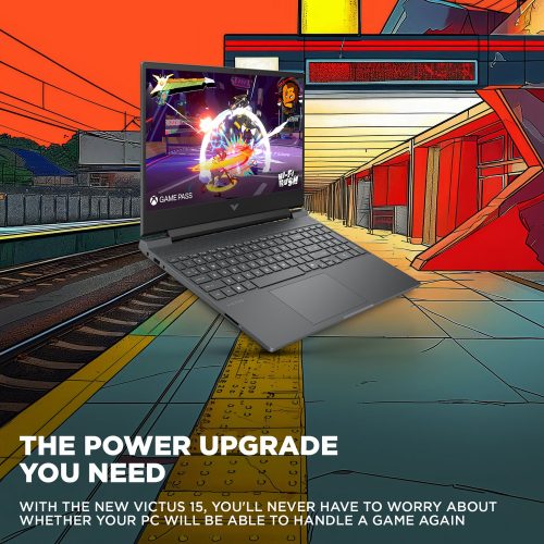 HP Victus 15.6in R7 16GB 512GB RTX3050 - Black - Image 2